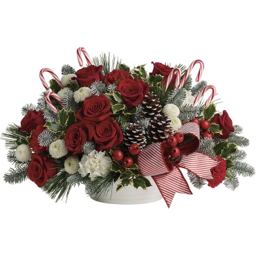 Jolly Candy Cane Bouquet