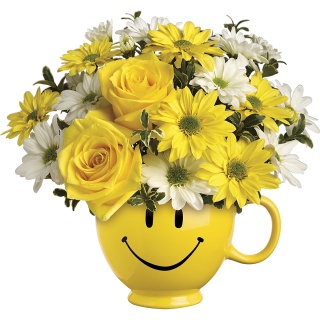 Be HappyÂ® Bouquet with Roses